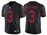 Nike Men & Women & Youth 49ers 3 C. J. Beathard Black NFL Vapor Untouchable Limited Jersey,baseball caps,new era cap wholesale,wholesale hats
